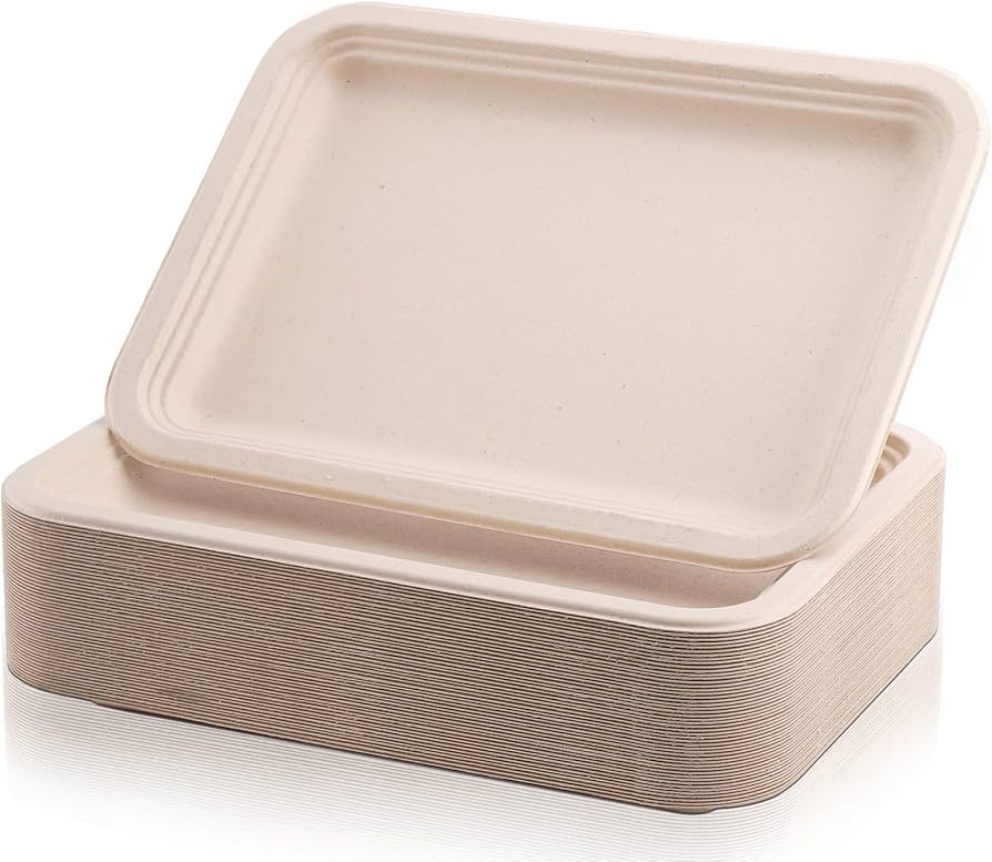 Plates white
