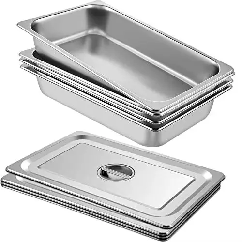 GN Pans With Lid